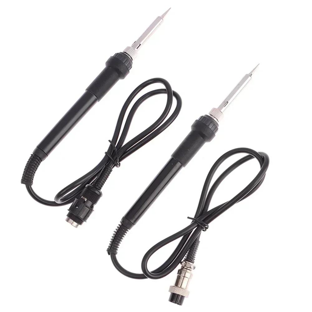 2PCS Soldering Iron Handle Electric 5 Hole 5 Pin Compatible with 852D 853D 878AD 898D 936B 937D Welding Stations