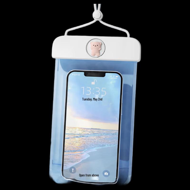 OEING Cute Waterproof Phone Pouch with Lanyard