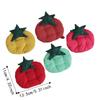Thick Tomato Shaped Coaster Anti-Scalding Insulation Pad Jewelry Pad Fabric Coaster  Kitchen