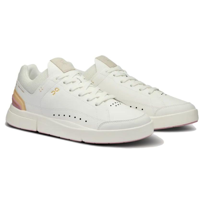On Federer X  Court The Roger Shock Absorbing Durable N-Slip Low-Top Lifestyle Shoes Women Sneaker White Pink ON3WD11282238