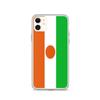 Phone Case – Flag of Niger – Compatible iPhone 11 – Soft Case – Resistant and Shockproof - Silicone - Pixelforma