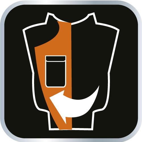 Warm work jacket, size XL