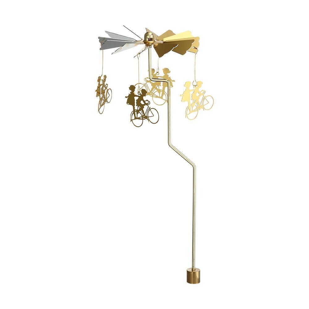 Romantic Tealight Wedding Party Candlestick Spinning Candle Holder Rotating