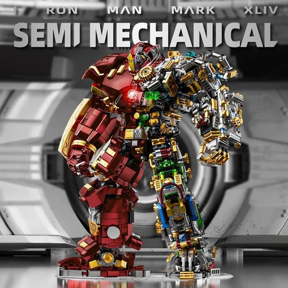 2348pcs Adult MechWarrior Model Building Blocks Set - Creative Collectible Home Decoration Easy To Assemble Exquisite Design