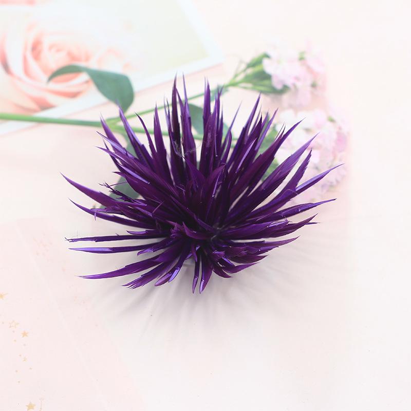 Feather Tear-Off Flower DIY Handmade Jewelry Craft Hair Brooch