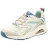 Skechers Tres-Air Uno Supporto Confortevole Equilibrio Scarpe da Corsa Basse Sneaker Donna Bianco Sporco 800029-NTBL