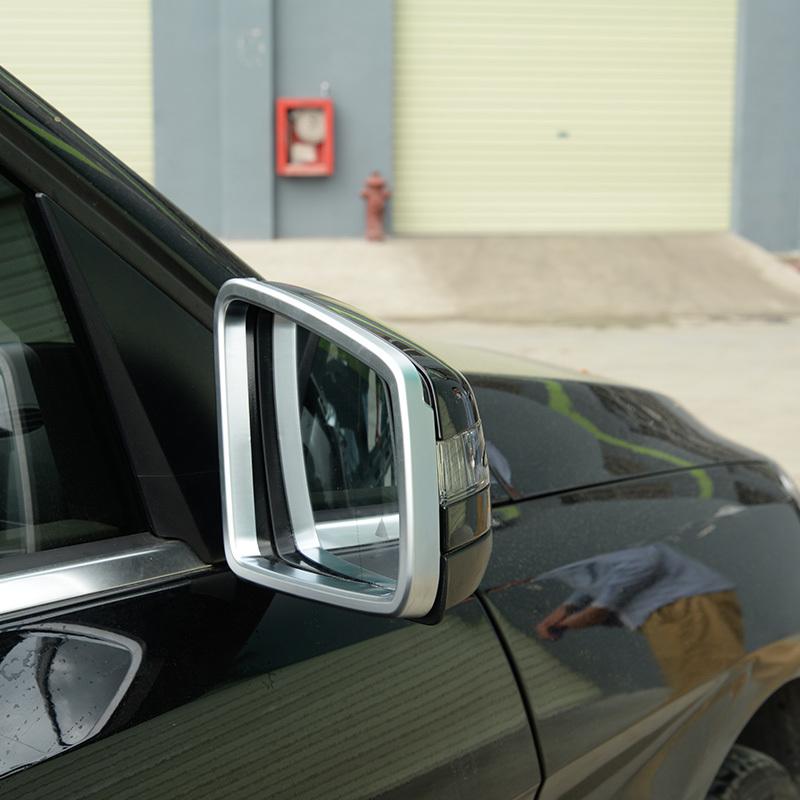 Chrome Side Door Rearview Mirror Frame Cover Trim For Mercedes Benz ML GL GLE GLS Class W166 X166 2013-2016 Car Styling