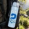 1PC Class Of 26 Senior Blue Letter Print 750ml Color Plastic Sports Water Bottle Leakproof Flip Straw Lid Suitable for Sports Office Home Use