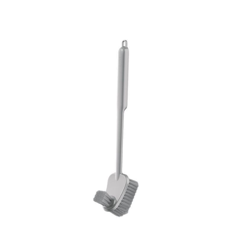 Wall-Mounted Toilet Brush with Long Handle for Efficient Crevice and Bathroom Cleaning