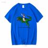 Jesus Riding Trex Dinosaur Funny Quotes Bible T Shirt Adult Retro Design Vintage Top A4845 Long or Short Sleeves Vintage Homme