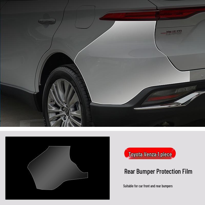 Toyota Venza Stoßfänger vorne & hinten TPU Transparente Schutzfolie - Maßgefertigte Fahrzeugfolierung