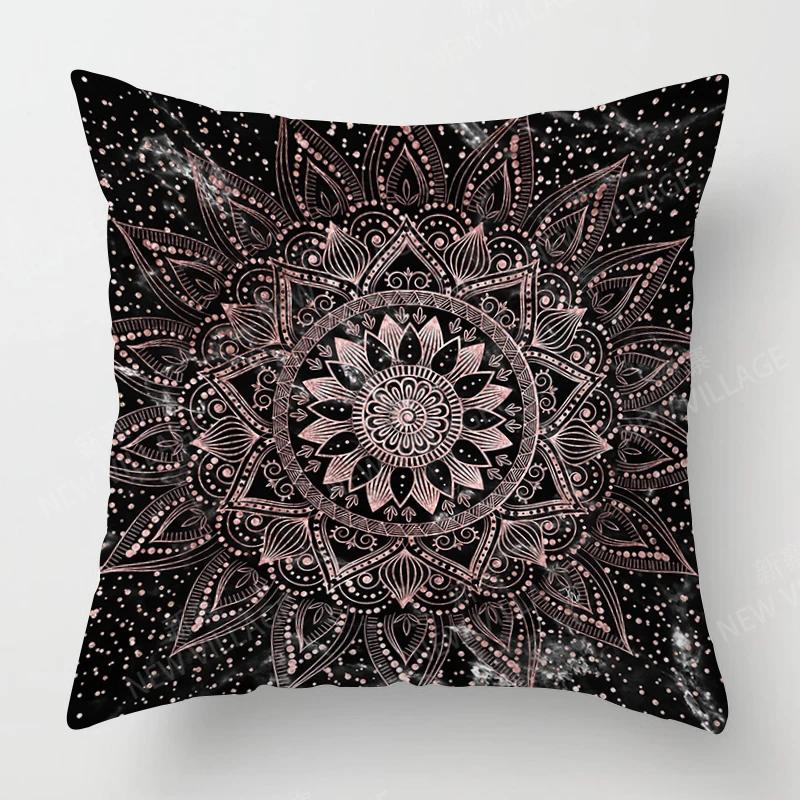 Nordic Fall Home Decor Throw Pillowcase Sofa Cushion Cover Modern 45x45cm 45*45 50x50 60x60cm 40x40 Boho Living Room Aesthetics
