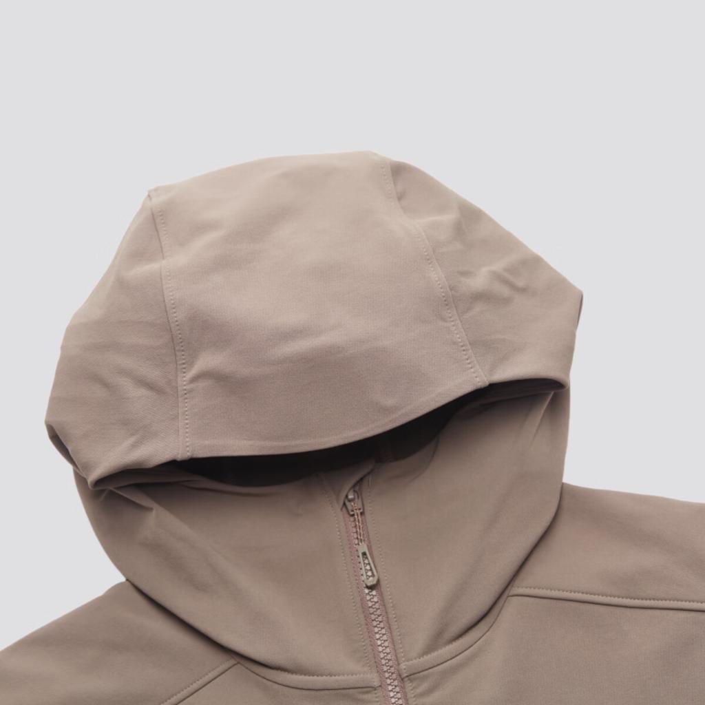SALOMON Outpeak Softshell Logo Hooded Jacket Men Jackets C26568