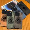 Spade A Lambskin Leather Phone Case For iPhone 17 Pro Max Air 16 16e 15 14 13 12 11 Pro Max Plus X XS MAX XR Back Cover
