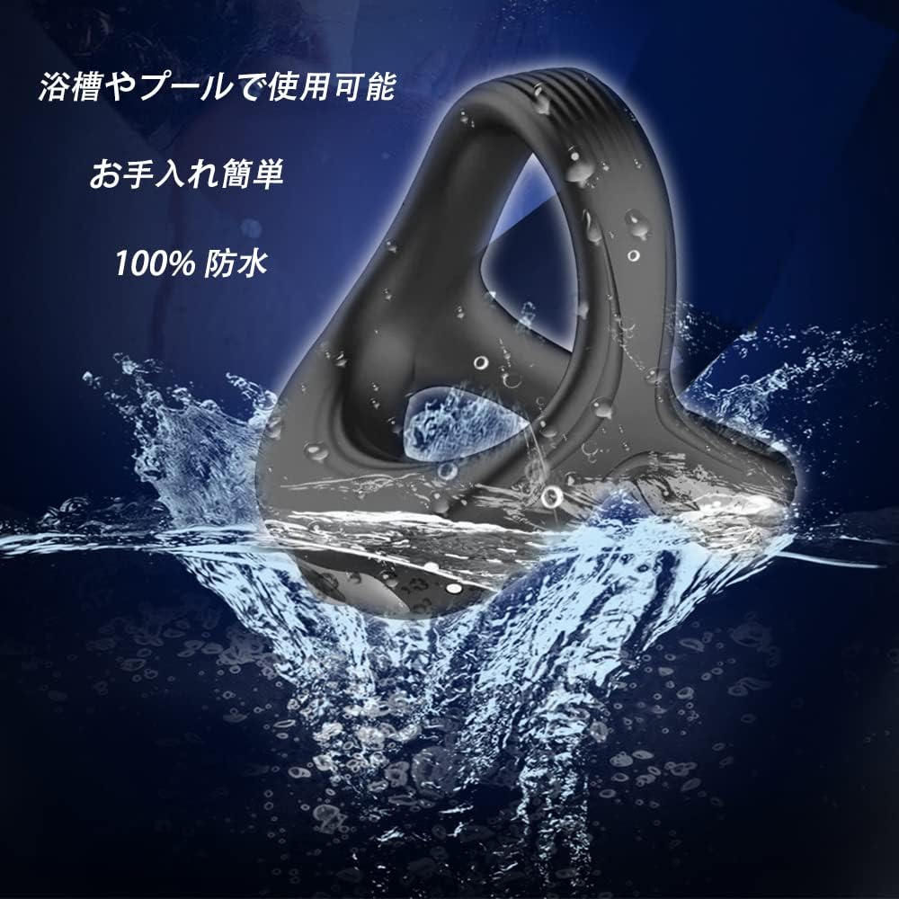 Penis Ring Electric Vibrator Cock Ring Penis Innovative Game Play Penis Ring Male Vibrator 10 Dynamic Frequency Vibration Popular Adult Goods for Men