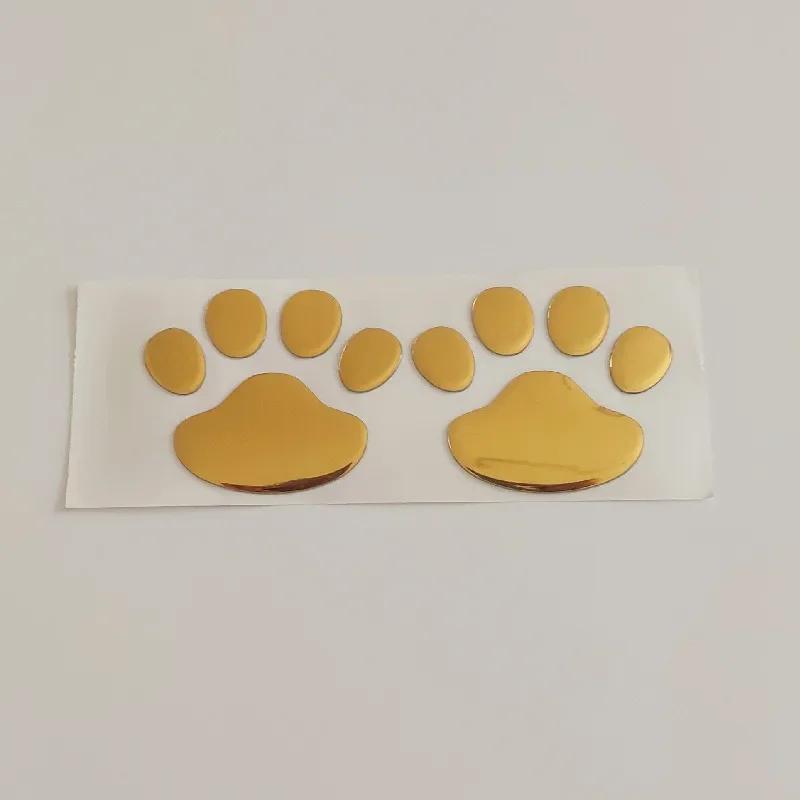 2-10PCS Car Stickers Paw Animal Dog Cat Cool Design Bear Foot Prints Footprint Decal Car Stickers for Auto Motorcycle