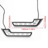 2pcs Super Bright Car Daytime Running Light 6LED LED Driving Lights Quality Driving Fog Lights  Cars