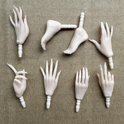 1 Stück MENGF Körper Ersatzhände Mit Langen Nägeln Verschiedene Gesten Universell Für 1/6 FR/IT Puppe Supermodel DIY Maniküre