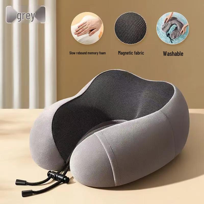 Customized Cartoon U-Shape Neck Pillow with Logo - Perfect for Cervical Support, Travel Comfort, and Company Gifts
