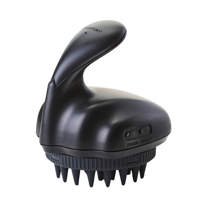

Aderans AWANIST KURO Foam Nist Scalp Brush Salon Quality Scalp Care Dense Foam Removes Dirt from Pores Gift Present Christmas чорний