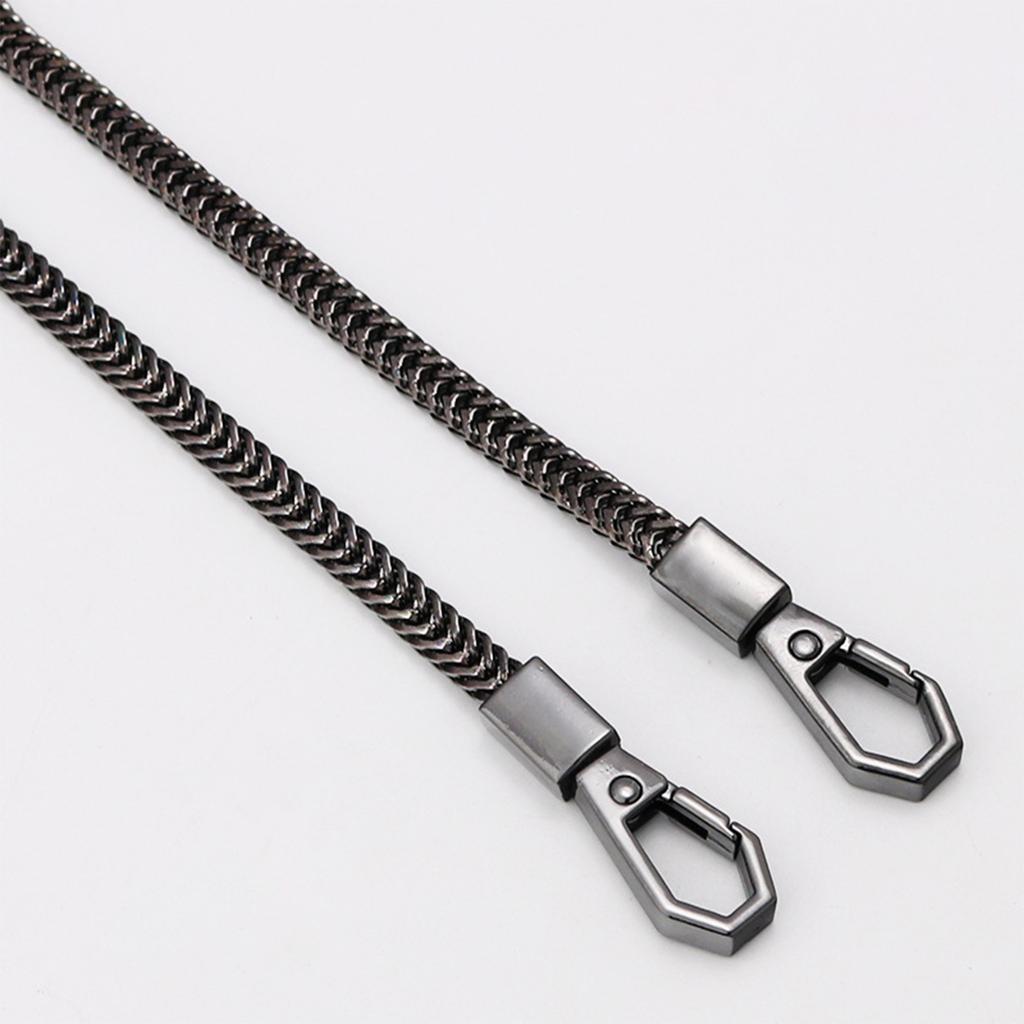 Snake Bone Chain Gold/Silver/Black Bag Strap Replacement Metal Shoulder Straps Crossbody Bag Chain Bag Accessories