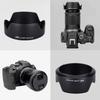 JJC Reversible Lens Hood for Canon R7 R10 IS STM Canon IS STM Compatible with Canon Lens EW-60F / + RF-S 18-150mm F3.5-6.3 & EF-M 18-150mm F3.5-6.3