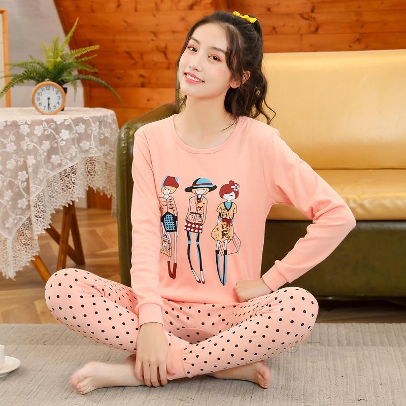 Children's Cotton Underwear & Pajama Set: Warm Wool Sweater, Bottoms for Boys & Girls, Autumn/Winter Comfort