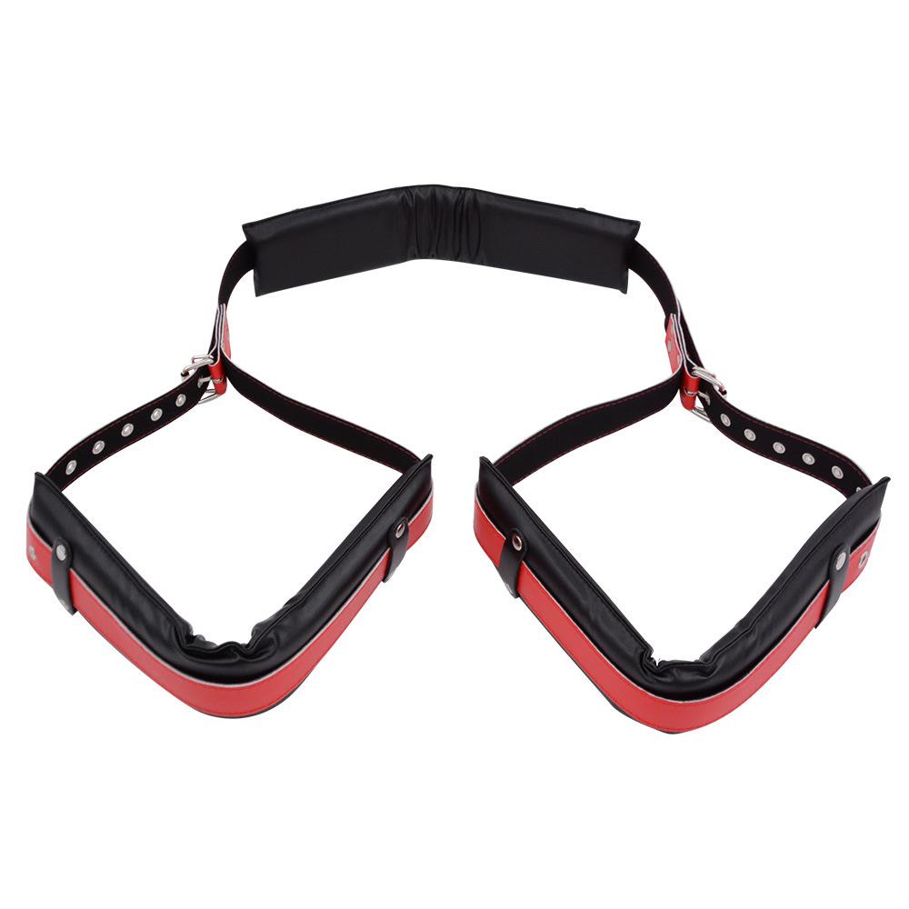SM Split Leg Handcuffs Bed Binding Belly Band Couple Training Sexy Sex Toy Adult Sex Auxiliary Supplies