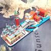 World Style City Skyline Architecture Street View 3D Metal Puzzle Paris Venice San Francisco Shanghai DIY Assembled Model Kits