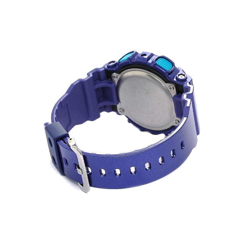 Casio LCD/Pointer Dual Display Series Trendy Contrast Color Street Classic Dual Pointer Dial Sports Waterproof Quartz Movement Resin GMA-S110HC-2A