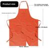 Pottery Apron  Ceramic Sculpture Mud-retaining Overalls Oil-proof Anti-fouling Adult Canvas Painting Apron Waterproof Apron