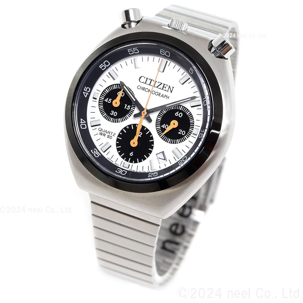 CITIZEN COLLECTION Record Label Tsuno Chrono AN3660-81A Men's Watch, White