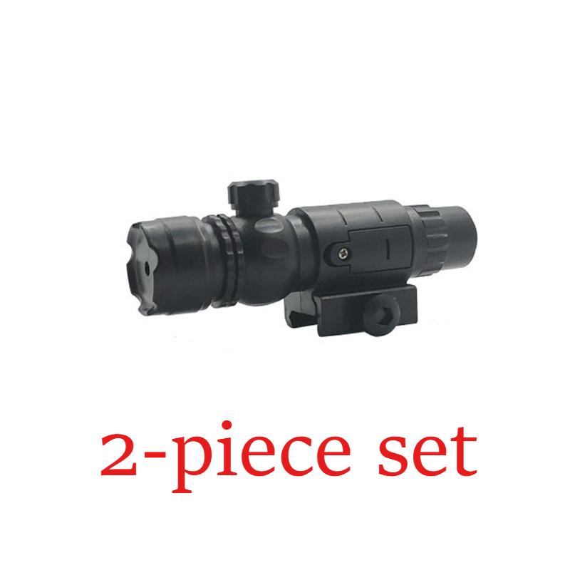 Toy Gun Foam Blaster Accessories Shooting Target Infrared Laser Tactical Flashlight Red Dot Sight for Outdoor CS Game Upgrades