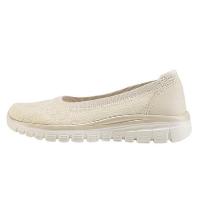 Modern Comfort Mesh Lightweight Solid Color Rebound Low-Top Casual Shoes Women Sneakers 100961-NAT