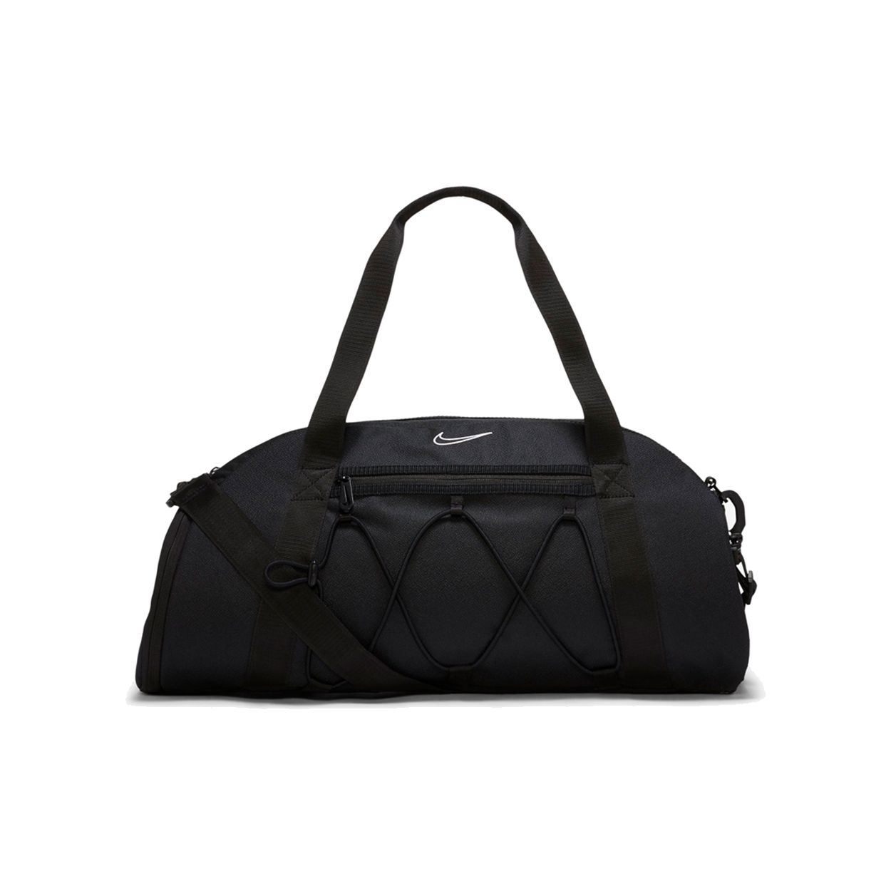 

Nike One Club Dry And Wet Separation Yoga Mat Storage Training Solid Color Fabric Crossbody Tote Gym Bag Unisex bags Black CV0062-010 Black