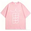 Funny Fitness Abs Printed T Shirts Graphic T Shirts High Quality Unisexs And Unisexs Short Sleeved T Shirts Unisexs Sportswear Tops