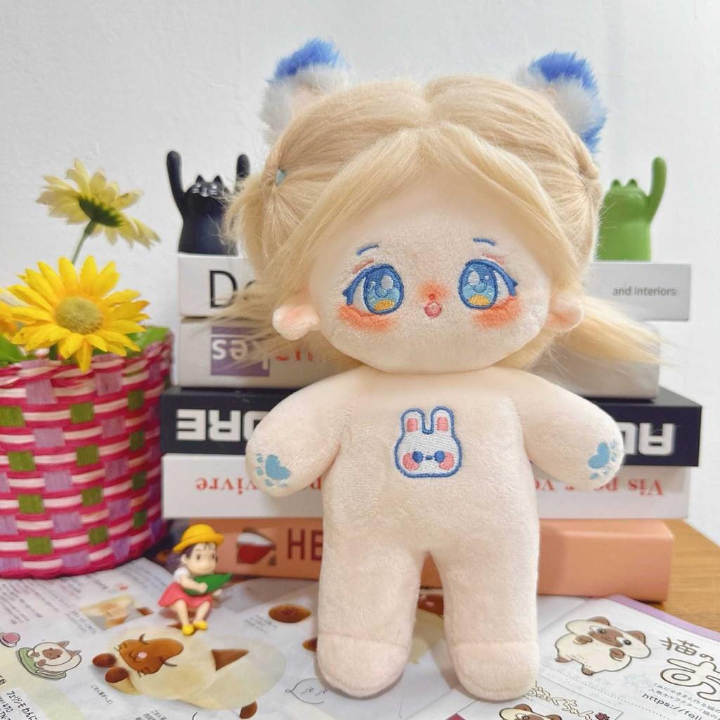 Adorable 20cm Cotton Doll Plush Toy With Customizable Outfits For Best Friends Gift