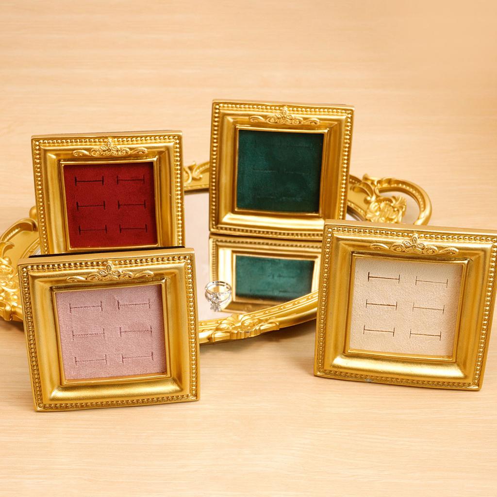 Artful Decorative Jewelry Showcase Suitable for Home Decors and Jewelry Storage Multilayer Design Open Access Vintage