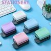 DIY Scrafts Loose-leaf Punch Manual Binding DIY Hole Punch 5 Color 6-hole Paper Punch  Student