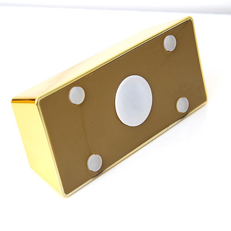 BRICS Large Gold-Plated Piggy Bank Simulation Bar