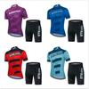 Men Women Cycling Jersey Set Short Sleeve Breathable Mountain Bike Apparel Riding Kit