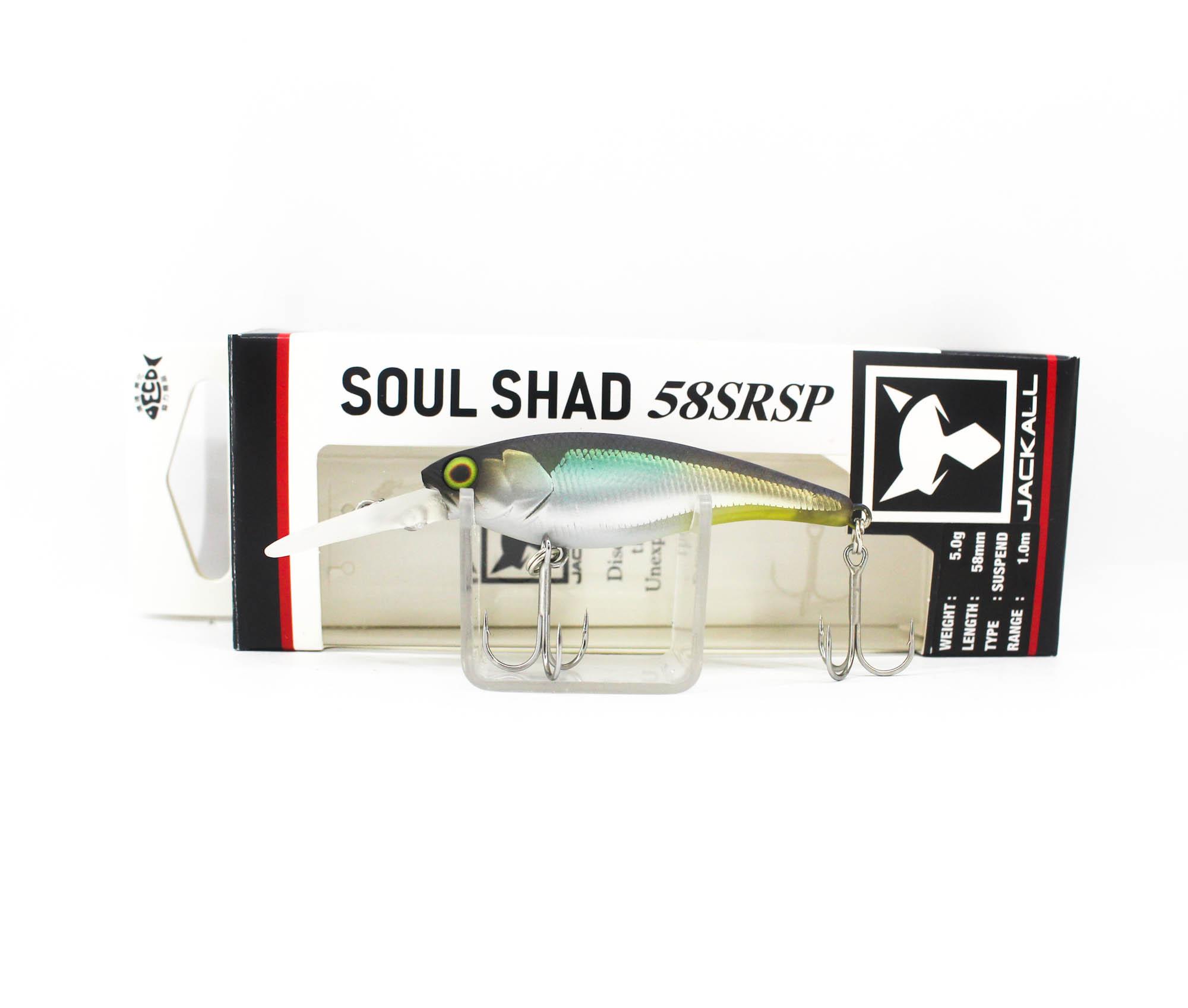 Jackall Soul Shad 58SR SP Shallow Suspend Lure Numeri Wakasagi (5221)