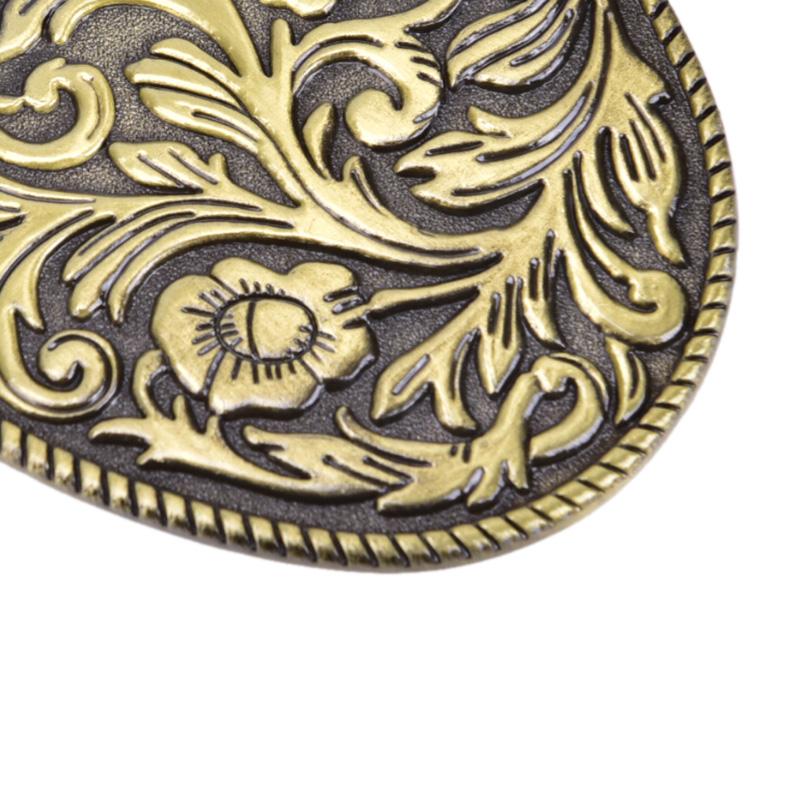 Western Vintage Flower Men'S Belt Buckles Cowboy Native