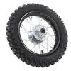 80 100‑12 Rear Rim Tire Dirt Bike Rear Wheel for 70 90 110 125 140 150 160cc Petrol Scooter