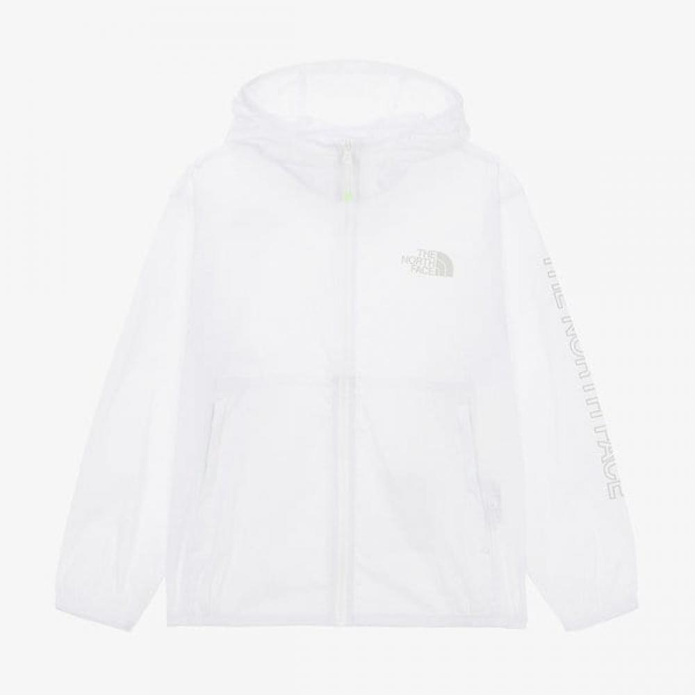 [north Space Kids Official] Nj3lr19t Kids Tailwind Ex Hoodie White WHITE/100