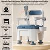 Bedside Commode, Adult Portable Toilet, Toilet Chair Seat with Handles, Height Adjustable Mobile Portable Toilet, Adult Potty Chair Load 882lb for