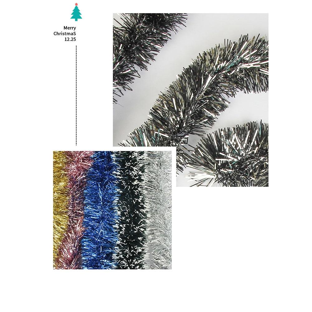 Stylish Christmas Bar Tops Ribbon Tinsel Garland 5M Length Delightful Decor