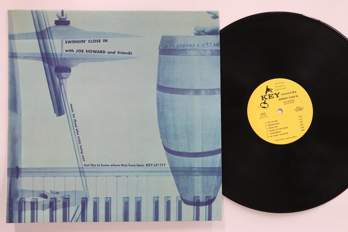 

LP Record JOE HOWARD - Swingin Close In LP717 KEY 1957 US Jazz Used
