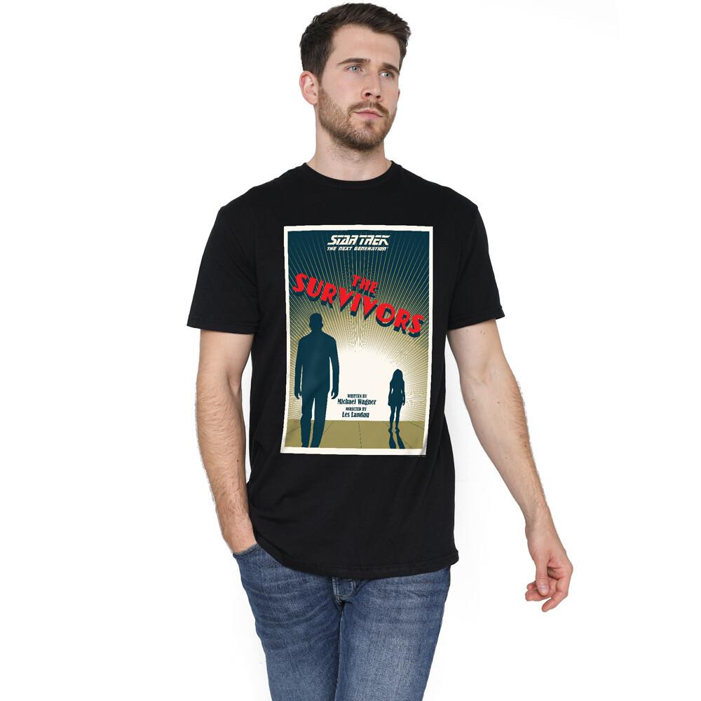 Star Trek TNG Season 3 Episode 3 T-Shirt S-2XL Black S