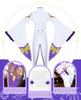 Cosplay Emilia Cosplay Costume Stage School Starting Life in Another World Casual [Nou-satsu] ReZero Dress, Anime, Halloween, Outfit, Festival,